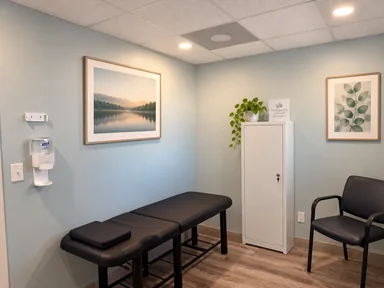 Participant visit room at IHR