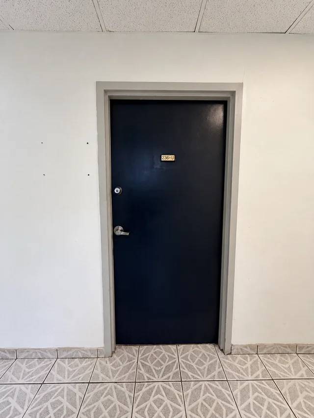 Office door marked 236-U